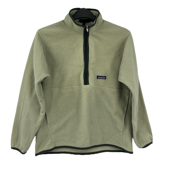 Patagonia Jackets & Blazers - Vintage Synchilla Patagonia Half Zipper Jacket SZ M Green
